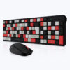 ZEBRONICS Companion 111 Wireless Keyboard Mouse Set with 2.4GHz Nano Receiver, 103 Keys, 1600DPI, Integrated Multimedia, High Precision, Advanced Optical Sensor & Power Saving Mode (Graphite Red)